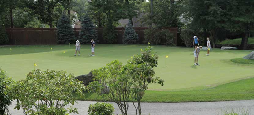 10,000 SQ. FT. 3 Tier Putting Green